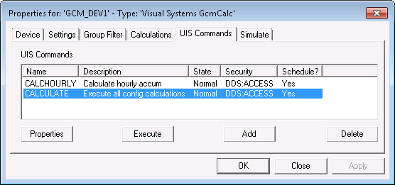 UIS Commands